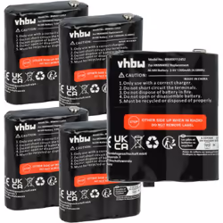 vhbw - the clever way - Batterie de rechange de haute qualité avec une grande autonomie et compatible avec votre radio talkie ...