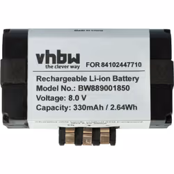 vhbw - the clever way - Batterie de rechange de haute qualité avec une grande autonomie et compatible avec votre unité de con ...