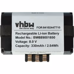 vhbw - the clever way - Batterie de rechange de haute qualité avec une grande autonomie et compatible avec votre unité de con ...