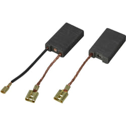 Vhbw - 2x balais de charbon 6,2 x 15,9 x 26,1 mm remplace Bosch 1617000750 pour outil électrique