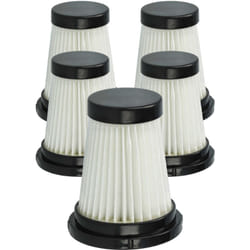 Vhbw - 5x Filtre remplacement pour Genius A28117 pour aspirateur sans-fil - Filtre anti-saleté