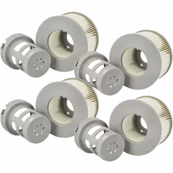 vhbw - the clever way Cartouches filtrantes pour votre piscine - Grande finesse de filtration pour une eau de piscine limpide ...