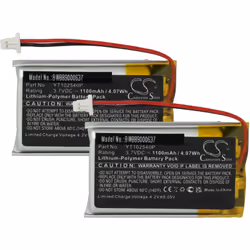 vhbw - the clever way - Batterie de rechange de haute qualité avec une grande autonomie et compatible avec votre casque audi  ...