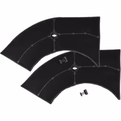 vhbw - the clever way Filtre à charbon actif compatible pour hotte aspirante Les hottes aspirantes filtrent et aspirent les o ...