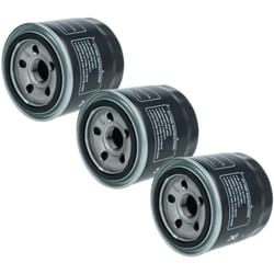 3x Filtre à huile compatible avec Toro 104-5167, 108-3841, 42-9030, 99-8384 tracteurs moteurs de pelleteuse chargeuse compact - Vhbw