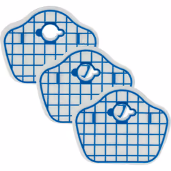 vhbw - the clever way Set de 3x filtre pour votre aspirateur robot, nettoyeur robot - Conservez la capacité d'aspiration en c ...