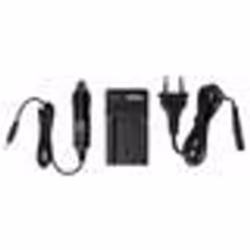 vhbw Chargeur compatible avec JVC Everio GZ-MS110BEU GZ-MS210 GZ-MS110 caméra caméscope action-cam + câble de voiture + témoi ...