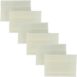 6x filtre à pollen compatible avec Siemens Siwatherm TXL2511 WTXL752K/07 sèche-linge - Vhbw