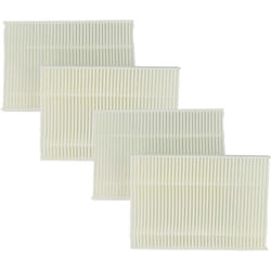 4x filtre à pollen compatible avec Siemens Extraklasse TXL722K WTXL722KNL/07, TXL722K WTXL722KNL/05, TXL722K WTXL722KNL/01 sèche-linge - Vhbw