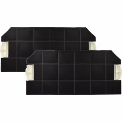 vhbw - the clever way Filtre à charbon actif compatible pour hotte aspirante Les hottes aspirantes filtrent et aspirent les o ...