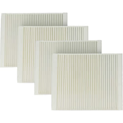 Vhbw - 4x Filtre à air M5 remplacement pour Lunos 040109, 040 109 pour ventilateur, aération, ventilation - blanc