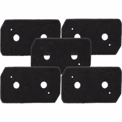 vhbw - the clever way Lot de 5x filtres de rechange pour votre sèche-linge Ce filtre de l'échangeur de chaleur remplace parfa ...