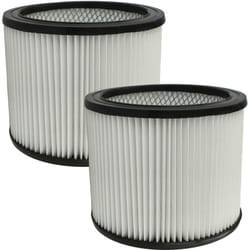Vhbw - 2x filtre plissé remplacement pour Masko 13297, 4260486781169, HFM-F7 pour aspirateur - noir / blanc