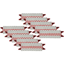 Vhbw - 10x Lingettes de nettoyage microfibre remplacement pour Vileda Ultramat Microfaser Sensitive pour laveur de sol 36 x 14 x 1,2 cm