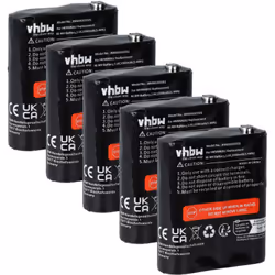 vhbw - the clever way - Batterie de rechange de haute qualité avec une grande autonomie et compatible avec votre radio talkie ...