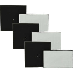 Vhbw - Lot de 6 filtres compatible avec Philips PowerPro Ultimate FC9911 - FC9929, FC9932 aspirateur - filtre d'échappement, insert en mousse