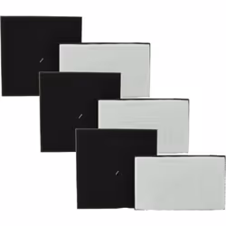 vhbw - the clever way Set de filtres de haute qualité pour votre aspirateur Ce set de filtres de rechange de 6 pièces de la m ...
