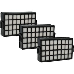 3x filtre compatible avec Samsung SC8461 VCC8461H3B/XEV, SC8461 VCC8461H3P/BOL aspirateur - filtre hepa noir / blanc - Vhbw