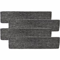 vhbw - the clever way Filtre à charbon actif compatible pour hotte aspirante Les hottes aspirantes filtrent et aspirent les o ...