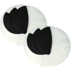 Vhbw - 6x filtre à charbon actif, 12x filtre papier remplacement pour DeLonghi dl F38 pour friteuse - 18 filtres