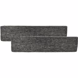 vhbw - the clever way Filtre à charbon actif compatible pour hotte aspirante Les hottes aspirantes filtrent et aspirent les o ...