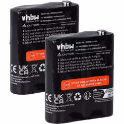 vhbw - the clever way - Batterie de rechange de haute qualité avec une grande autonomie et compatible avec votre radio talkie ...