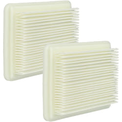 Vhbw - 2x filtre remplacement pour Bosch 2609256F44, 06033B9101 pour aspirateur - filtre HEPA/à plis plats blanc