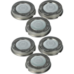 Vhbw - 6x Têtes de rasoir de remplacement compatible avec Philips HQ5861, HQ5870, HQ5885, HQ5865, HQ5866, HQ801, HQ802, HQ5886, HQ5890 rasoir