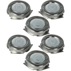 Vhbw - 6x Têtes de rasoir de remplacement compatible avec Philips HQ916, HQ917, HQ914, HQ915, HQ918, HQ912, HQ913, HQ904, HQ906 rasoir électrique