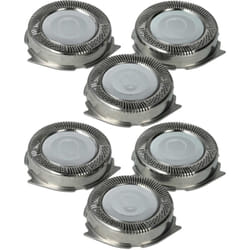 Vhbw - 6x Têtes de rasoir de remplacement compatible avec Philips PT722, PT721, PT725/15, PT725, PT725/14, PT725/17, PT725/16 rasoir électrique
