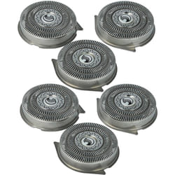 Vhbw - 6x Têtes de rasoir de remplacement compatible avec Philips HQ9100, HQ8290, HQ9090, HQ9080, HQ9120, HQ9070, HQ8280, HQ9020 rasoir électrique