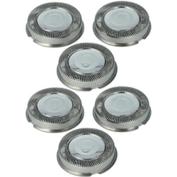 Vhbw - 6x Têtes de rasoir de remplacement compatible avec Philips HS165, HS250, HS135, HS155, HS255A, HS250A, HS250B, HS125, HS110 rasoir électrique