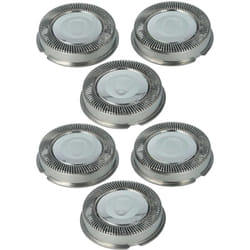 6x Têtes de rasoir remplacement pour Philips HP1917, HQ2 pour rasoir électrique - Vhbw