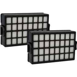 Vhbw - 2x filtre compatible avec Samsung SC8480 VCC8480 H3S, SC8480 VCC8480H3S/XEN aspirateur - filtre HEPA/à plis plats noir / blanc