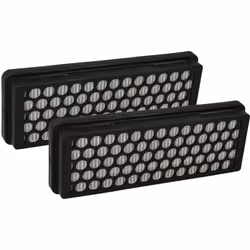 vhbw - the clever way Set de filtre HEPA/à plis plats pour votre aspirateur, robot aspirateur ou nettoyeur vapeur - Gardez la ...