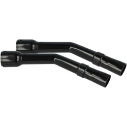 Vhbw - 2x Poignée compatible avec Hitachi CV-185 (c, ca, m etc.), CV-200 aspirateur - Manche de rechange, raccordement 32 mm, 33,3 cm de long