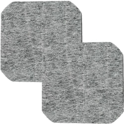 Vhbw - 2x Filtre à charbon actif compatible avec Tefal Compact Quadra 8204, 8322, 8321 Friteuse - 12 x 12 x 0,8 cm