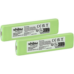 2x Batterie compatible avec Grundig Mystixx CDP9410 casque audio, écouteurs sans fil (1200mAh, 1,2V, NiMH) - Vhbw