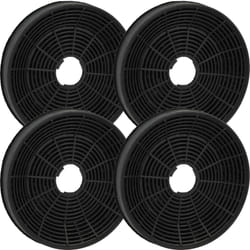 Vhbw - 4x Filtres à charbon actif remplacement pour Beko 165730009, 115708, 9189204771, 971100007, AS-AZKF4000, KF165730009 pour hotte aspirante - 16