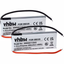 vhbw - the clever way - Batterie de rechange de haute qualité avec une grande autonomie et compatible avec votre système de n ...