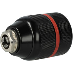 Vhbw - Mandrin à serrage rapide compatible avec Metabo sbev 1300-2, sbev 1100-2 pour perceuse sans fil rouge / noir
