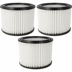 vhbw - the clever way Set de 3x élément de filtrage pour votre aspirateur multifonction, humide et sec - Parfaitement adapté ...