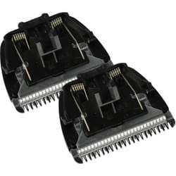 2x tête de rasoir compatible avec Panasonic ER-GB80 rasoir, noir - Vhbw