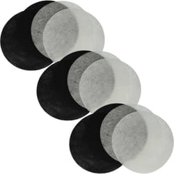 Vhbw - 6x filtre à charbon actif, 6x filtre à graisses remplacement pour Moulinex AD-5 pour friteuse - 12 filtres