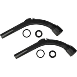 Vhbw - 2x Poignée compatible avec Nilfisk Power p Cleaner, p Animal, Select aspirateur - Manche de rechange, raccordement 32 mm, 37,1 cm de long