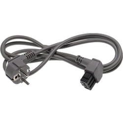 Câble secteur compatible avec Bosch SMS46JB17, SMS46IW03, SMS46KI00 lave-vaisselle - Câble d'alimentation pour lave-vaisselle, 1,75 m - Vhbw