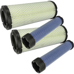 2x filtre extérieur, 2x filtre interne compatible avec Volvo ecr 50D D2.6A, ecr 40D D1.8A, ecr 48C D2.2DCAE3, ecr 38 D1.6DCAE3 - Vhbw