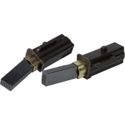 Vhbw - 2x balais charbon compatible avec Ametek 115 792, 116 114-00, 115 750, 115 757-P, 115 737, 116 146-00, 116 197-00 aspiration centrale, noir
