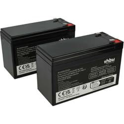 2x Batterie compatible avec aps 21307TX, 2130R1X, 21301TX, 21302TX, 39Y8902, 39Y8903, 2130R2X, 2130R7X, 39Y8904 asi (7200mAh, 12V, agm) - Vhbw