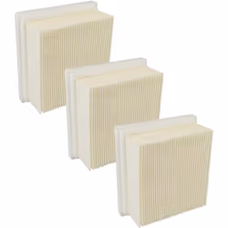 vhbw - the clever way Lot de 3x filtre à plis plats pour votre aspirateur multi-usages ou industriel - Finition sur mesure po ...